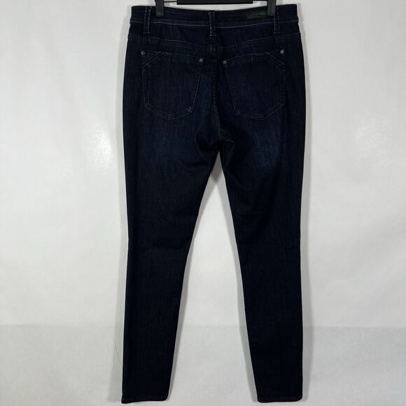 Buckle Black Skinny Jeans Womens Size 31x32 Blue Mid Rise Dark Wash Fit No. 76 - Picture 10 of 15